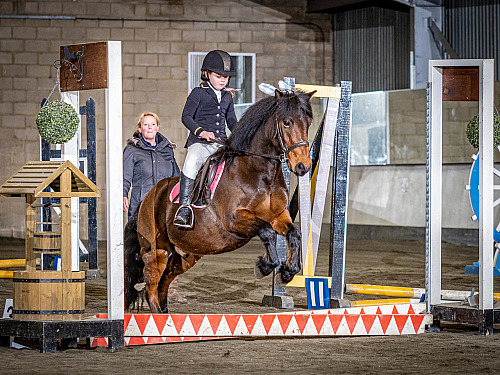 Colette's Indoor Showjumping at Willow Farm (QP2314) 
